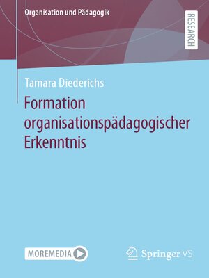 cover image of Formation organisationspädagogischer Erkenntnis